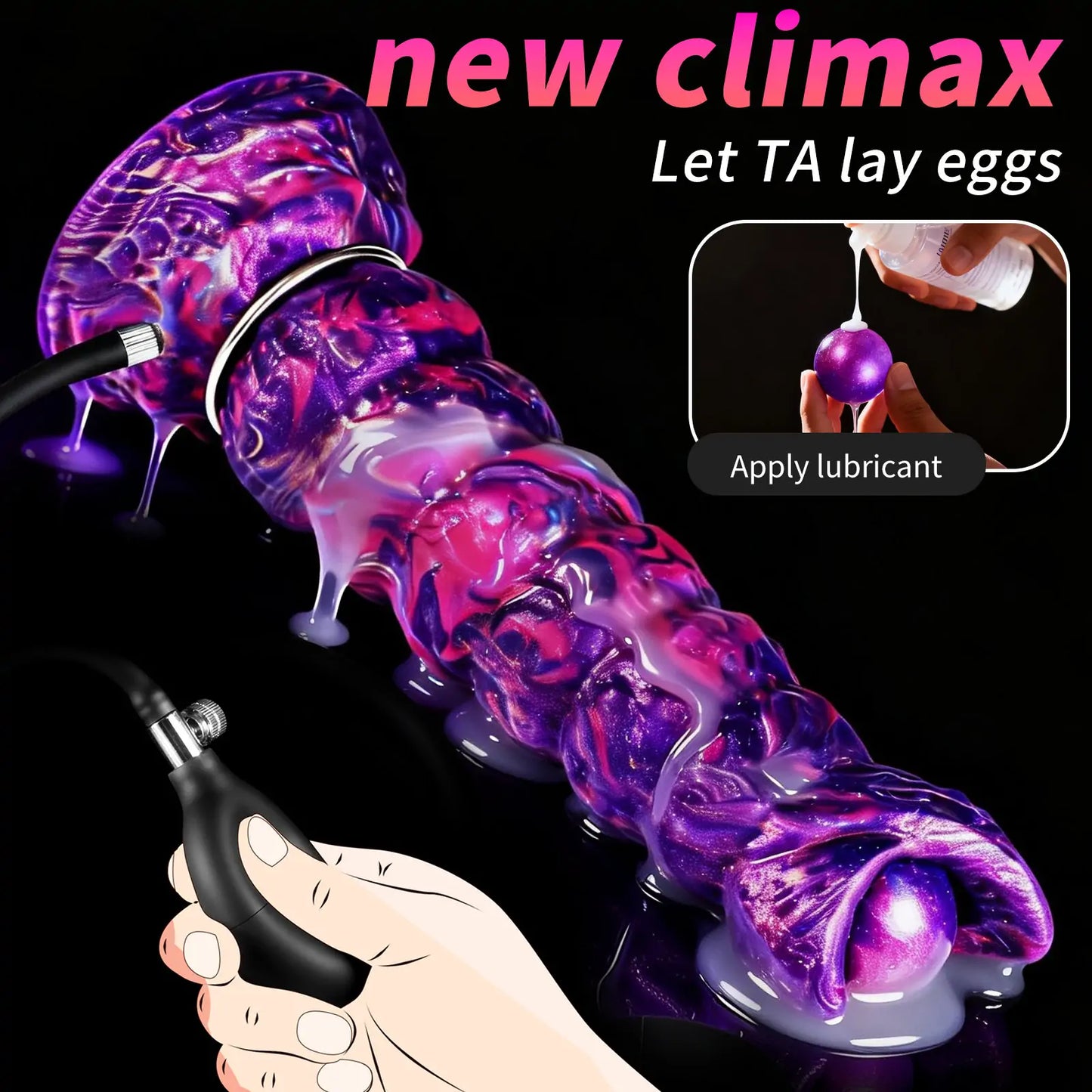 Cosmic Monster Fantasy Ovipositor Dildo 8.2 Inches