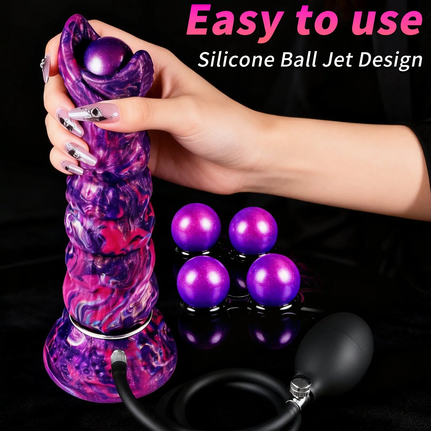 Cosmic Monster Fantasy Ovipositor Dildo 8.2 Inches