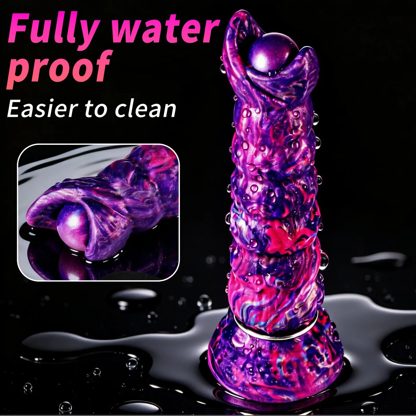 Cosmic Monster Fantasy Ovipositor Dildo 8.2 Inches