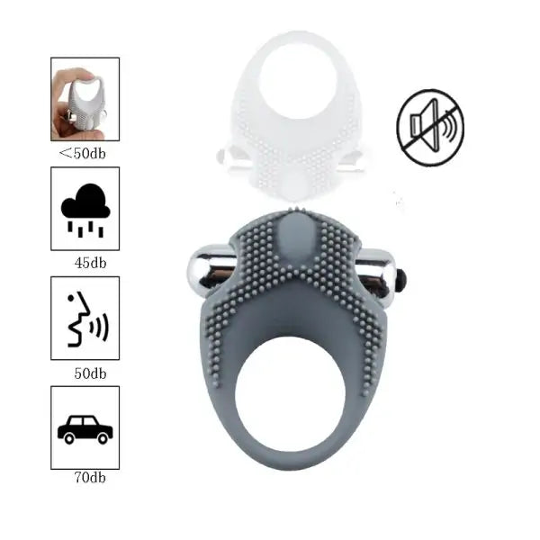Couples’ Favorite - Dual Motor Vibrating Grinder Ring