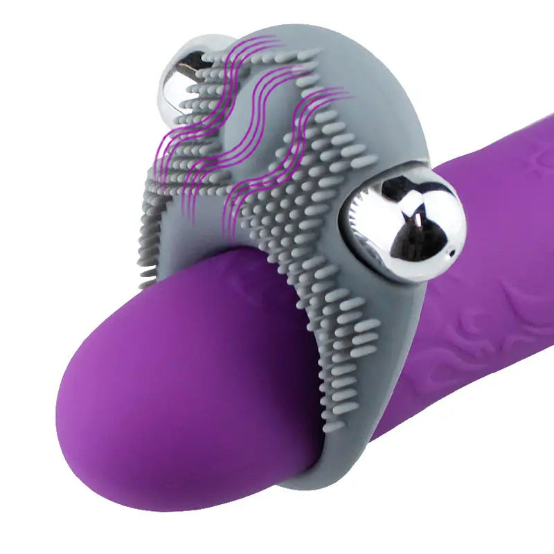 Couples’ Favorite - Dual Motor Vibrating Grinder Ring