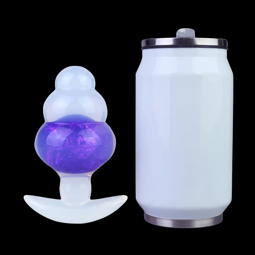 Crystal Glow Luminous Anal Plug