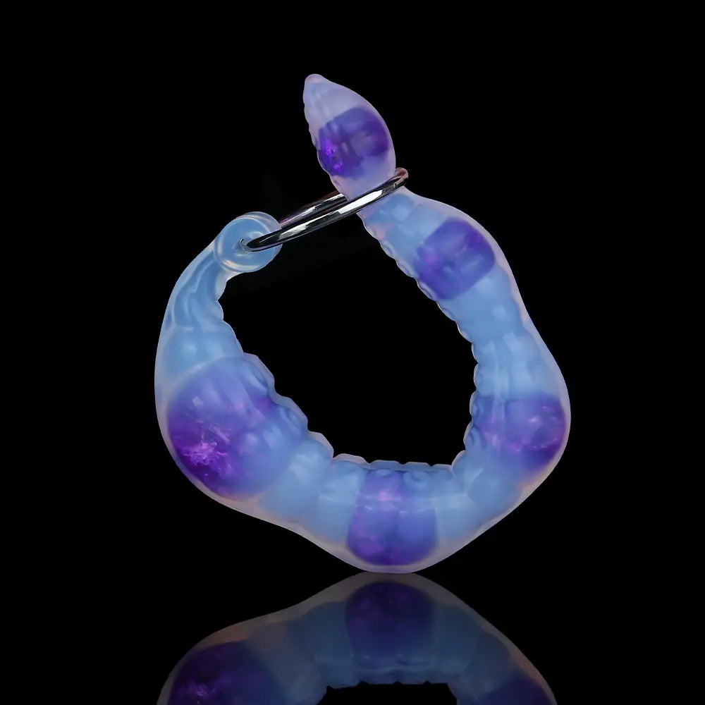 Crystal Tentacle Beaded Butt Plug