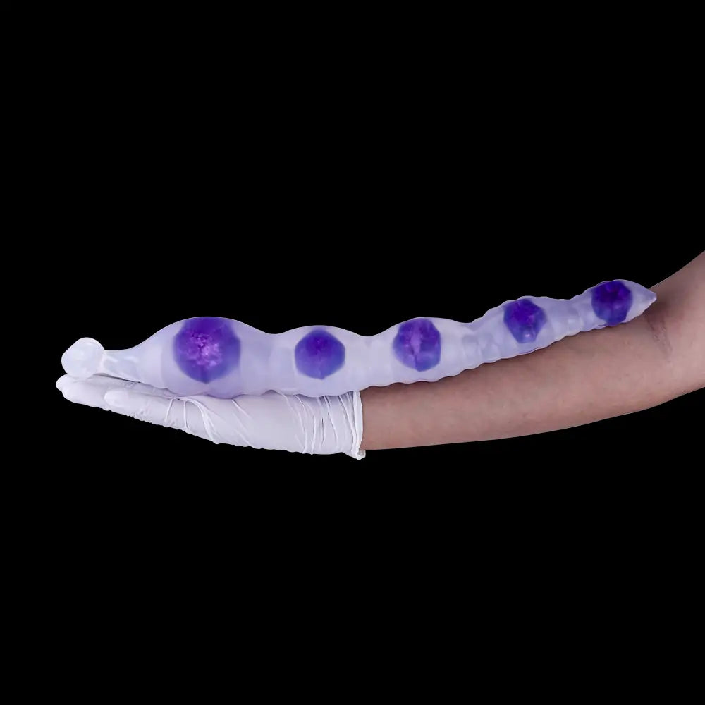 Crystal Tentacle Beaded Butt Plug