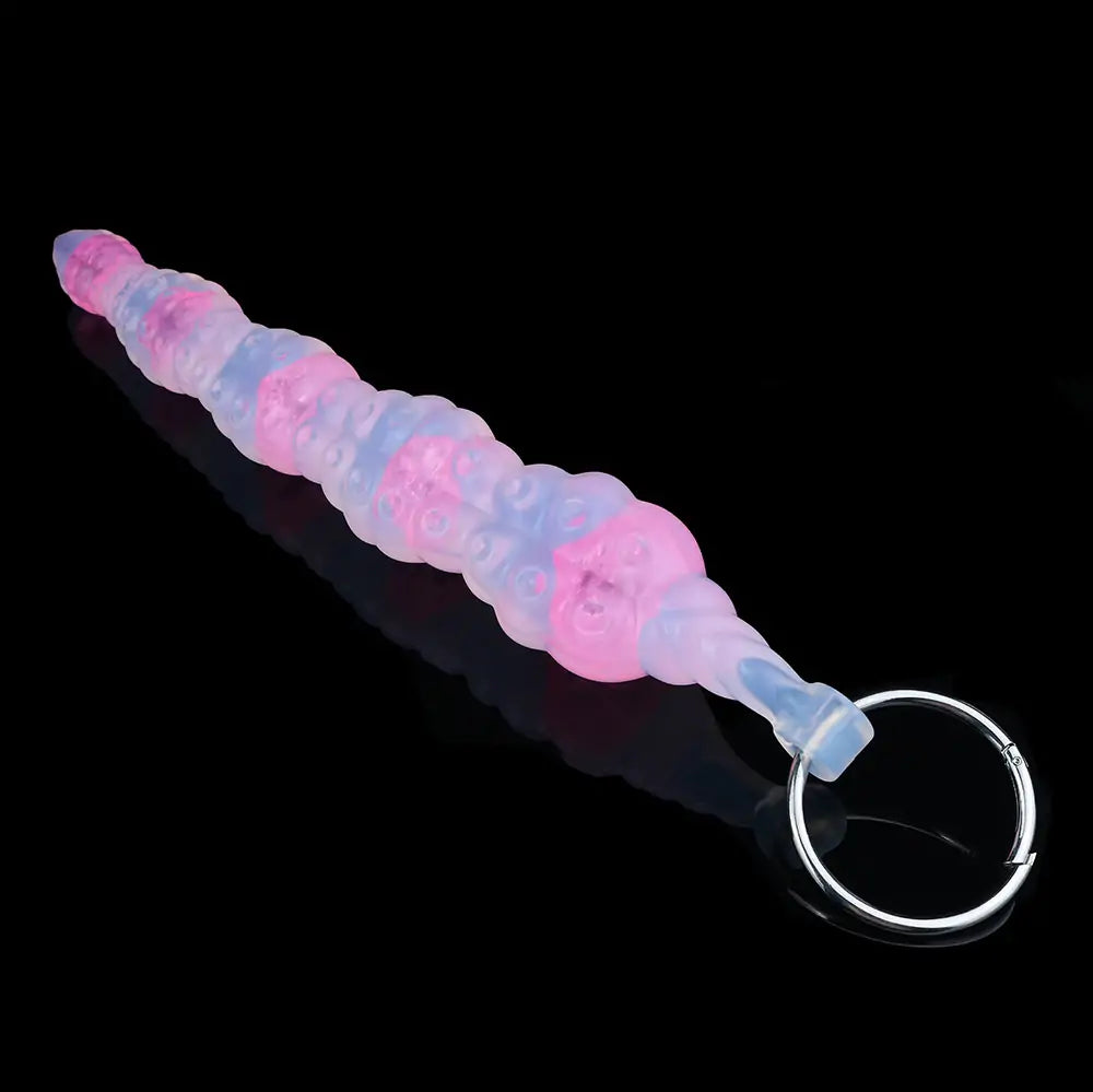 Crystal Tentacle Beaded Butt Plug