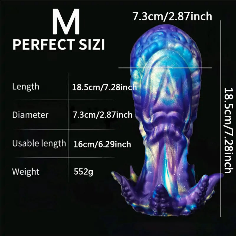 Cthulhu-Level Fantasy Dildo 3 Size