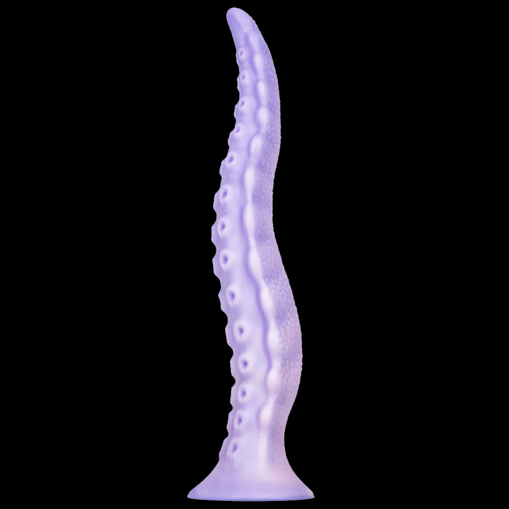 Curved Alien Octopus Tentacle Dildo 7.8 Inches