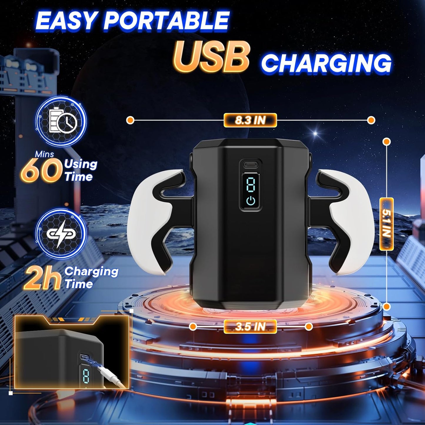 CycloneGrip Rotating Automatic Male Masturbator