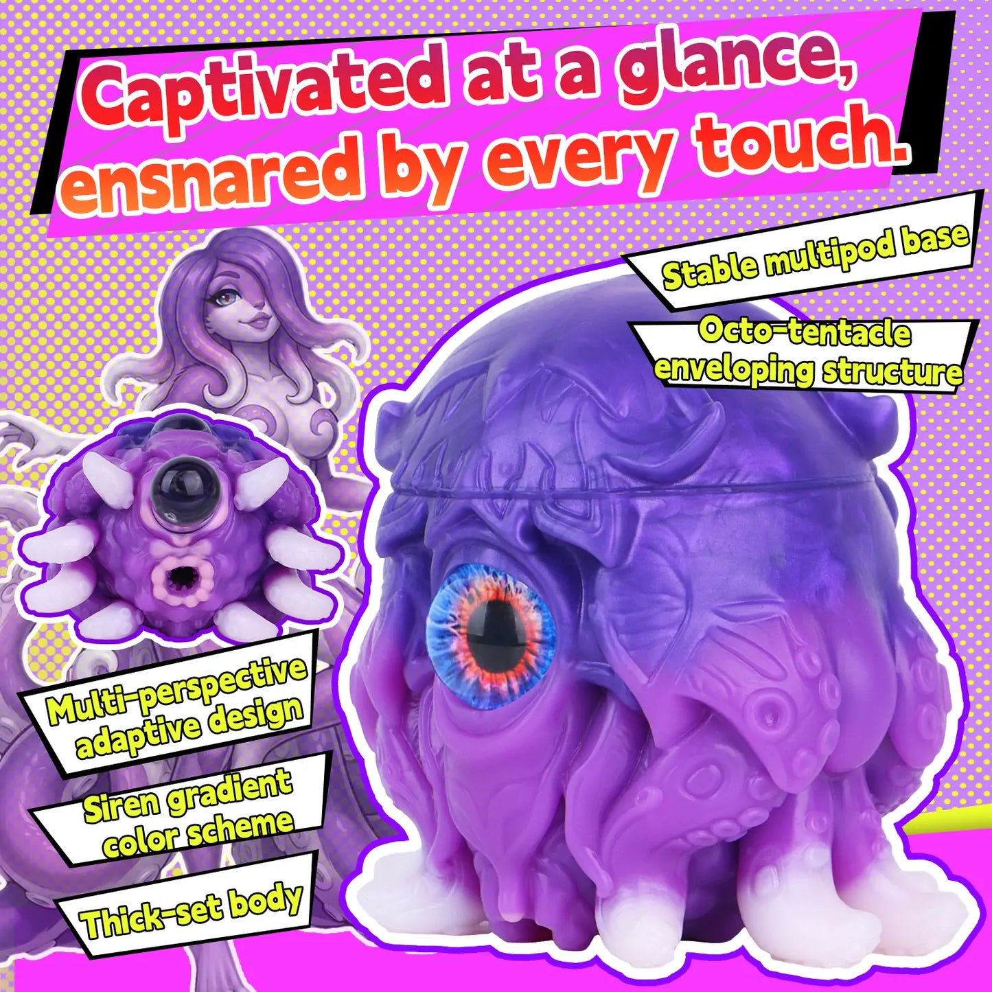 Cyclops Alien Octopus Pocket Pussy