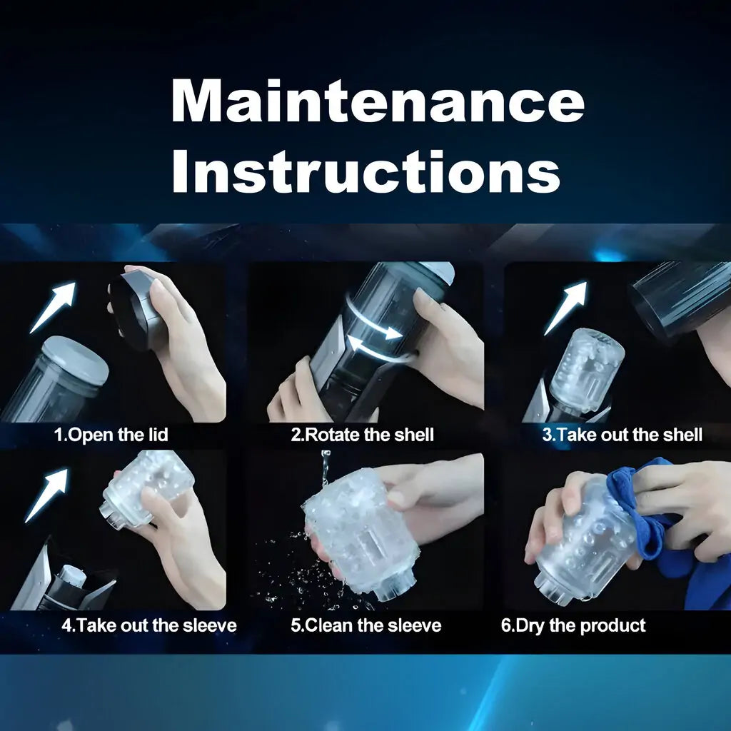 D11B - Suction & Stretch Vibration Masturbator