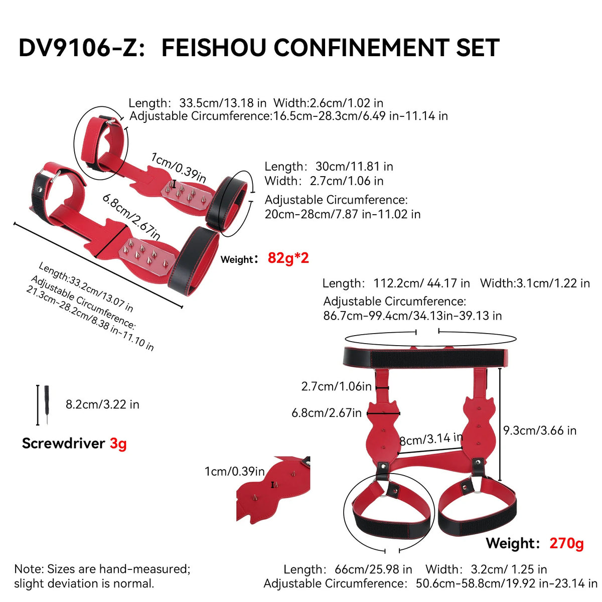 Scarlet Beast-BDSM Restraint Standing Pants & Tiptoe Device