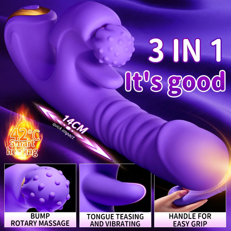 Dani – Automatic Thrusting & Rotating Vibrator
