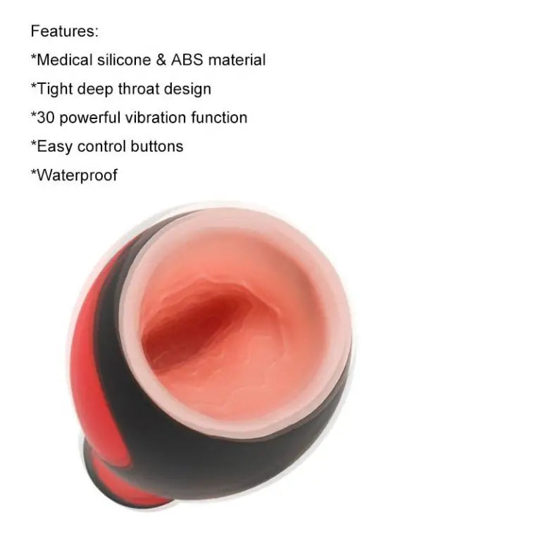 Deep Throat Simulator Vibrating Cup