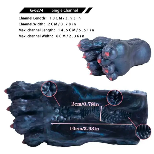 Demon Foot Series Fantasy Stroker – Abyss Claw