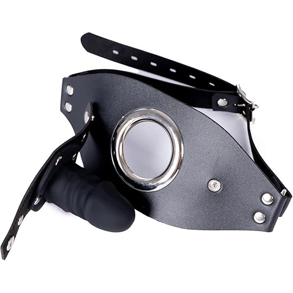 Detachable Dildo Mask with Adjustable Strap-on