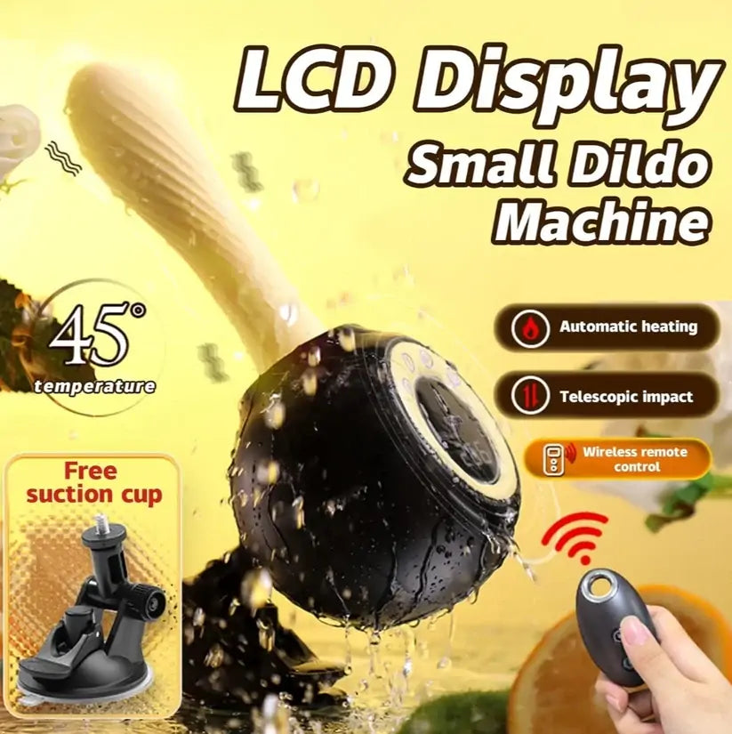 Detachable Telescopic Heating Dildo Machine