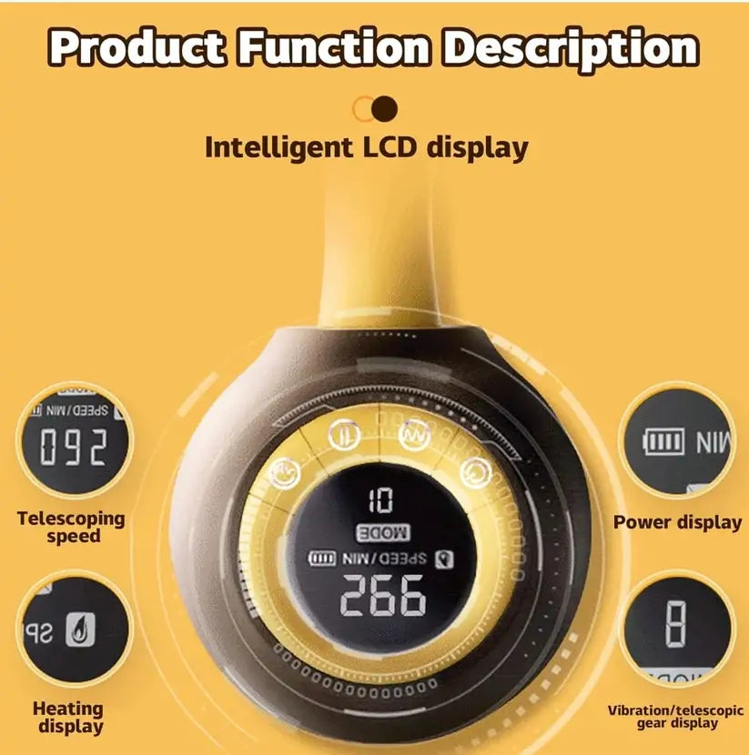 Detachable Telescopic Heating Dildo Machine