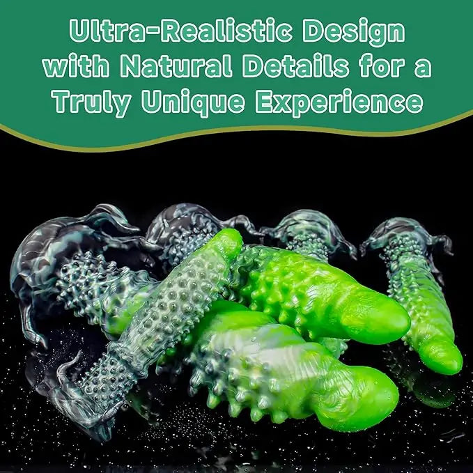 Devil Spiked Dildo with Suction