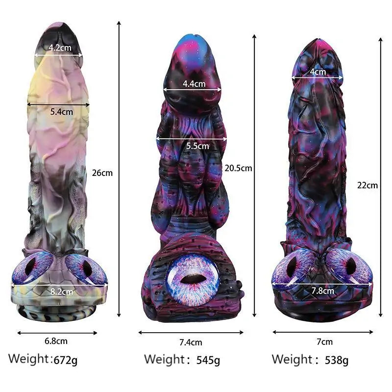 Devil’s Eye Fantasy Dildo 10 Inches