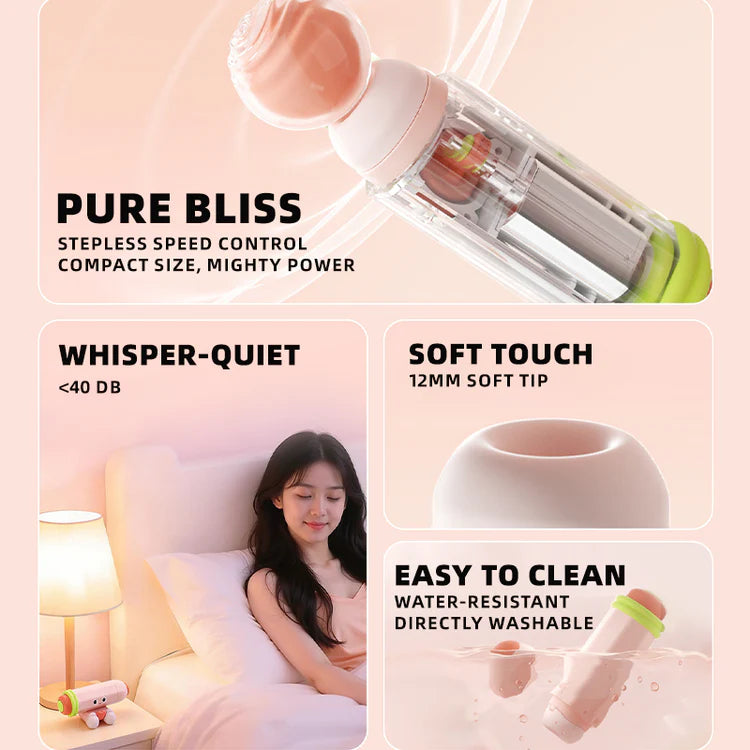 Discreet Pencil Suction Vibrator for Beginners