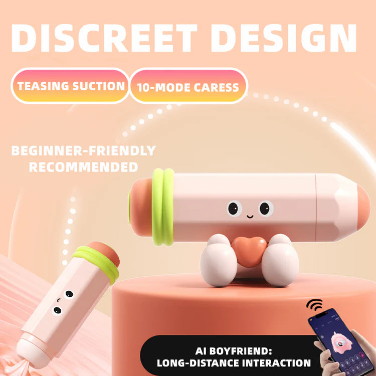 Discreet Pencil Suction Vibrator for Beginners