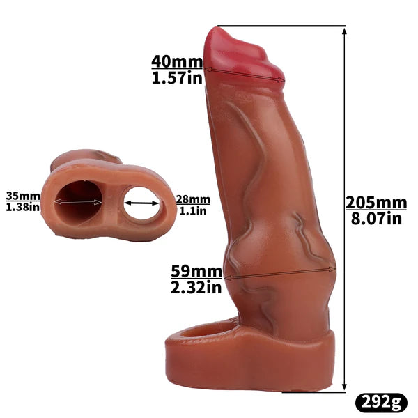 Dog Penis Sleeve Fantasy Monster Extender