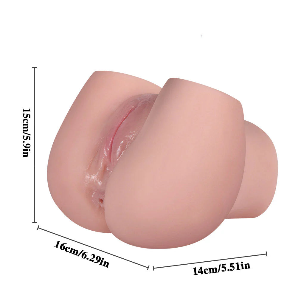 Doggy Masturbator Ribbed Vagina and Ass