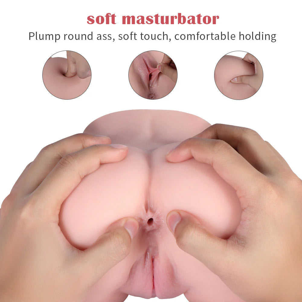 Doggy Masturbator Ribbed Vagina and Ass
