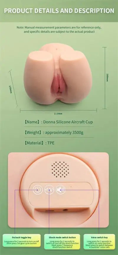 Donna – Sex Doll Ass Sucking & Vibrating