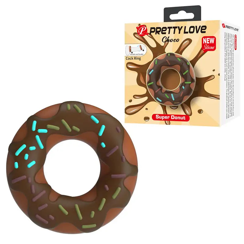 Donut Cock Ring Stretch Fit