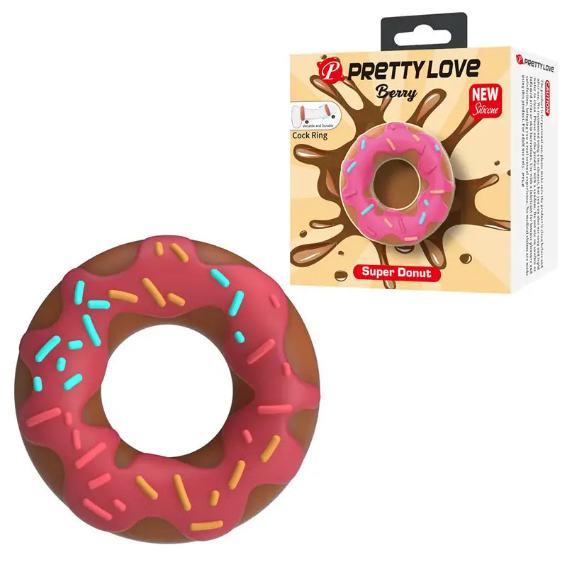 Donut Cock Ring Stretch Fit