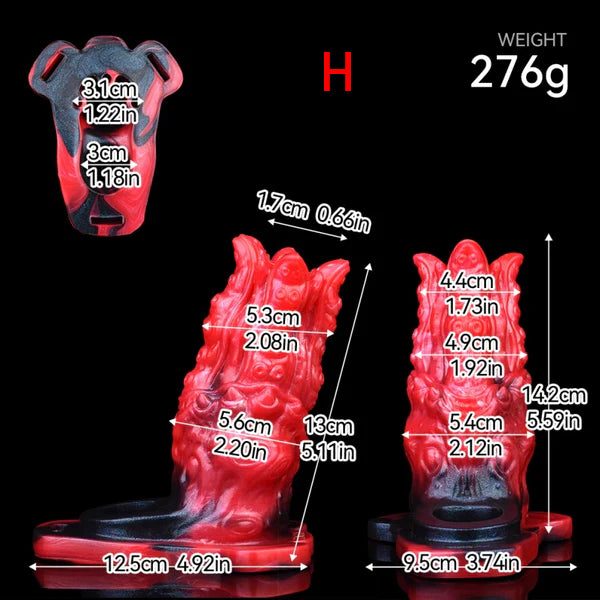 Felbound Sleeve Set – Monster Vibrating Cock Sleeve