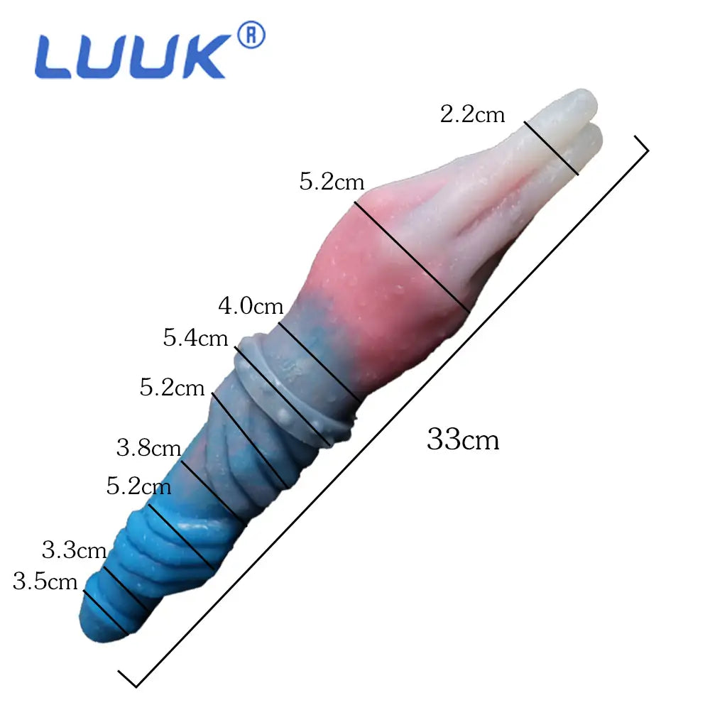 Double-Ended Fisting Fantasy Dildo