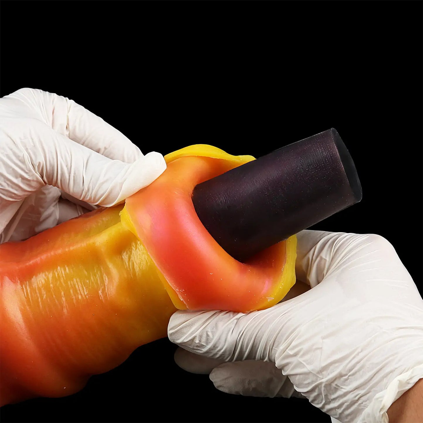 Double-layer Silicone Giant Horse Dildo 17 Inches