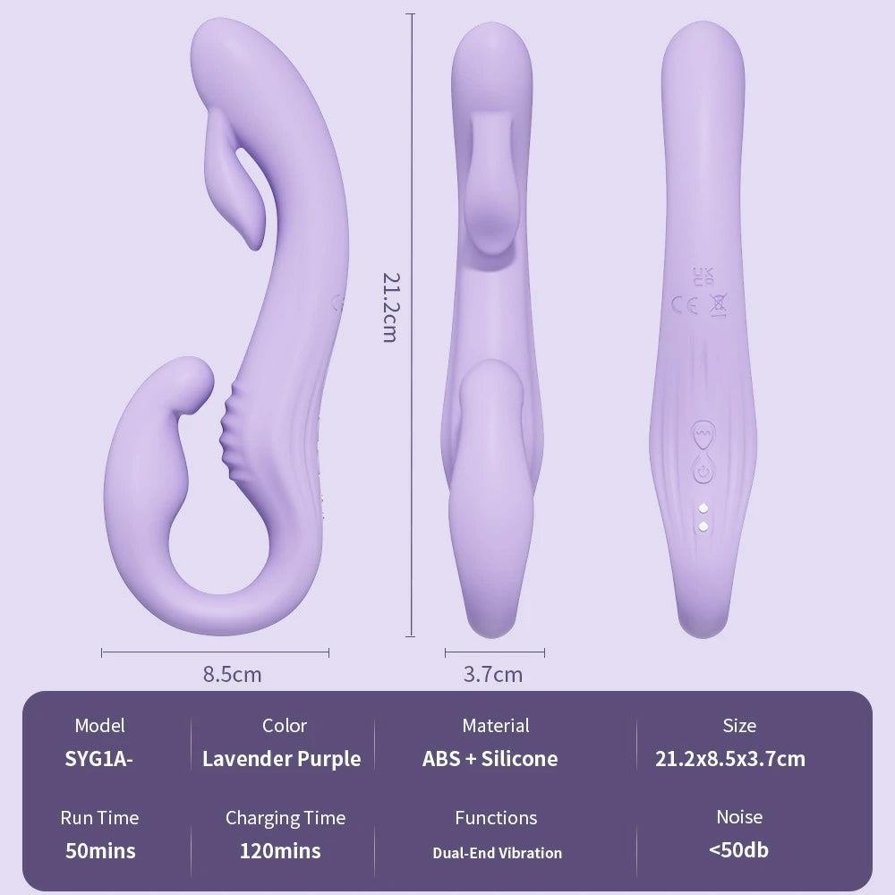 Double Delight Hook – Dual-Ended Multi-Stimulation Vibrator