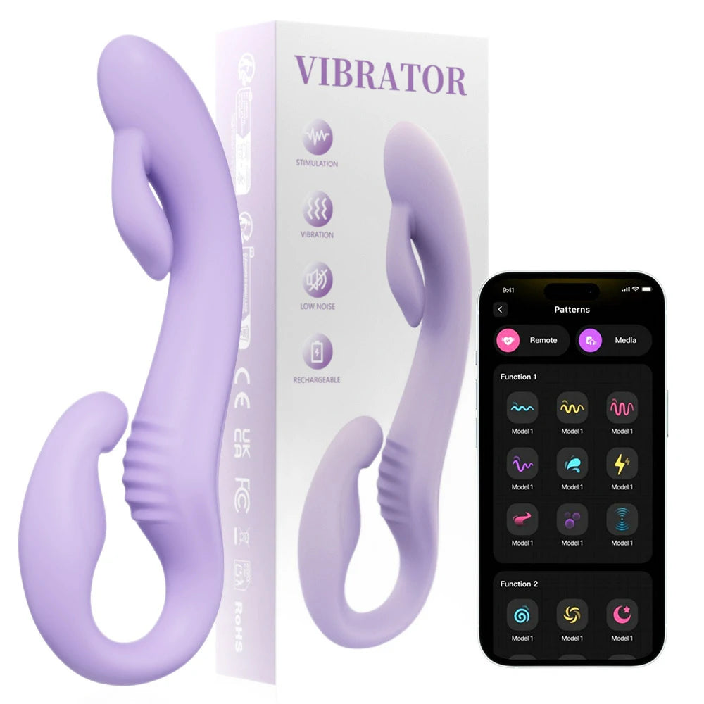 Double Delight Hook – Dual-Ended Multi-Stimulation Vibrator