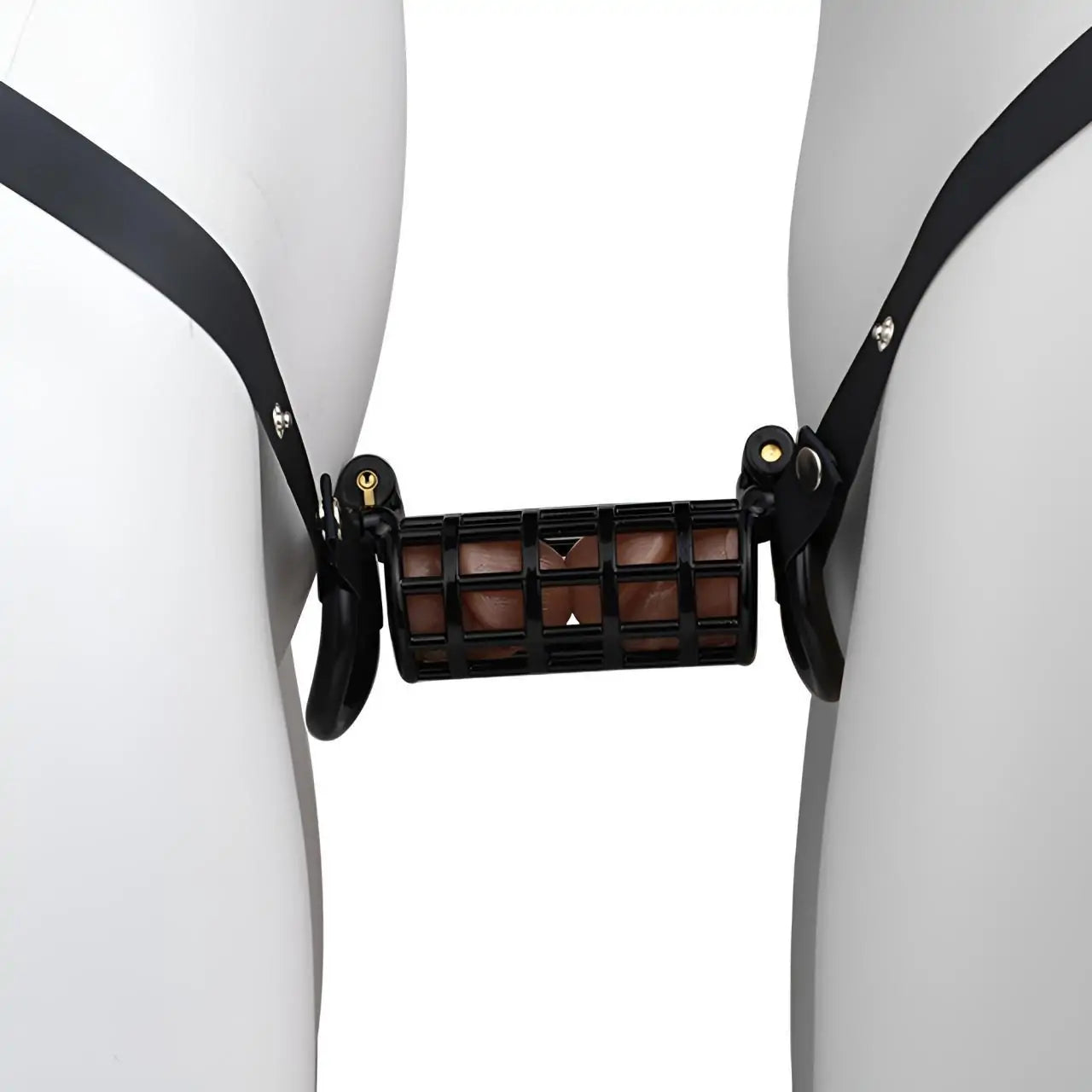 Double End Chastity Cage Bondage Device