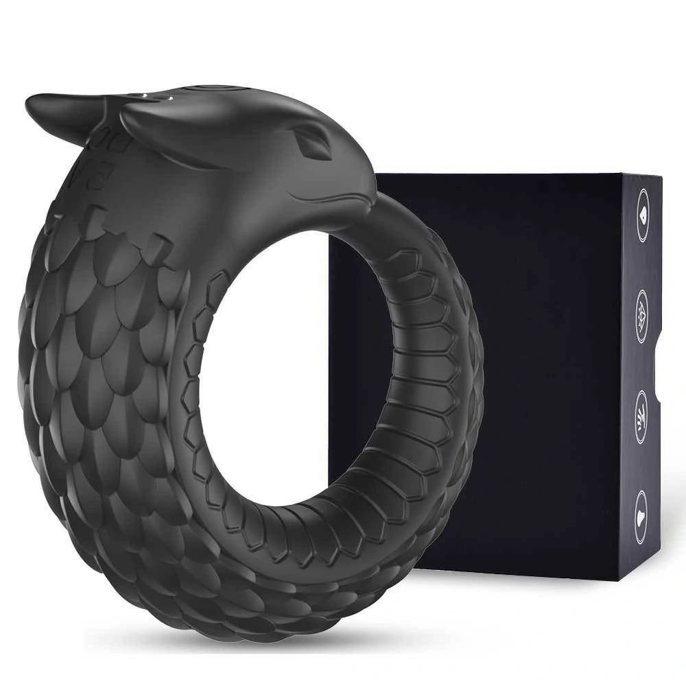 Dragon Scale Vibrating Cock Ring
