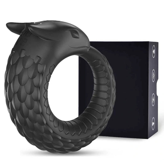Dragon Scale Vibrating Cock Ring