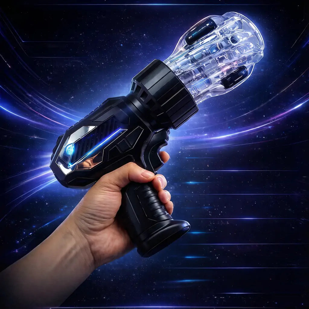 Drill Masturbator - Heating Rotating Tongue Licking Stroker