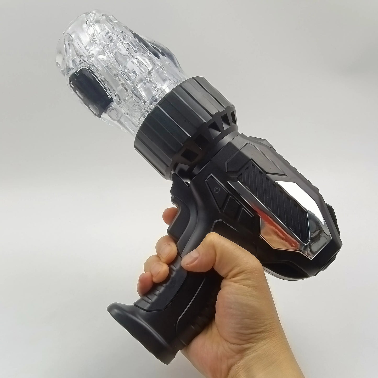 Drill Masturbator - Heating Rotating Tongue Licking Stroker
