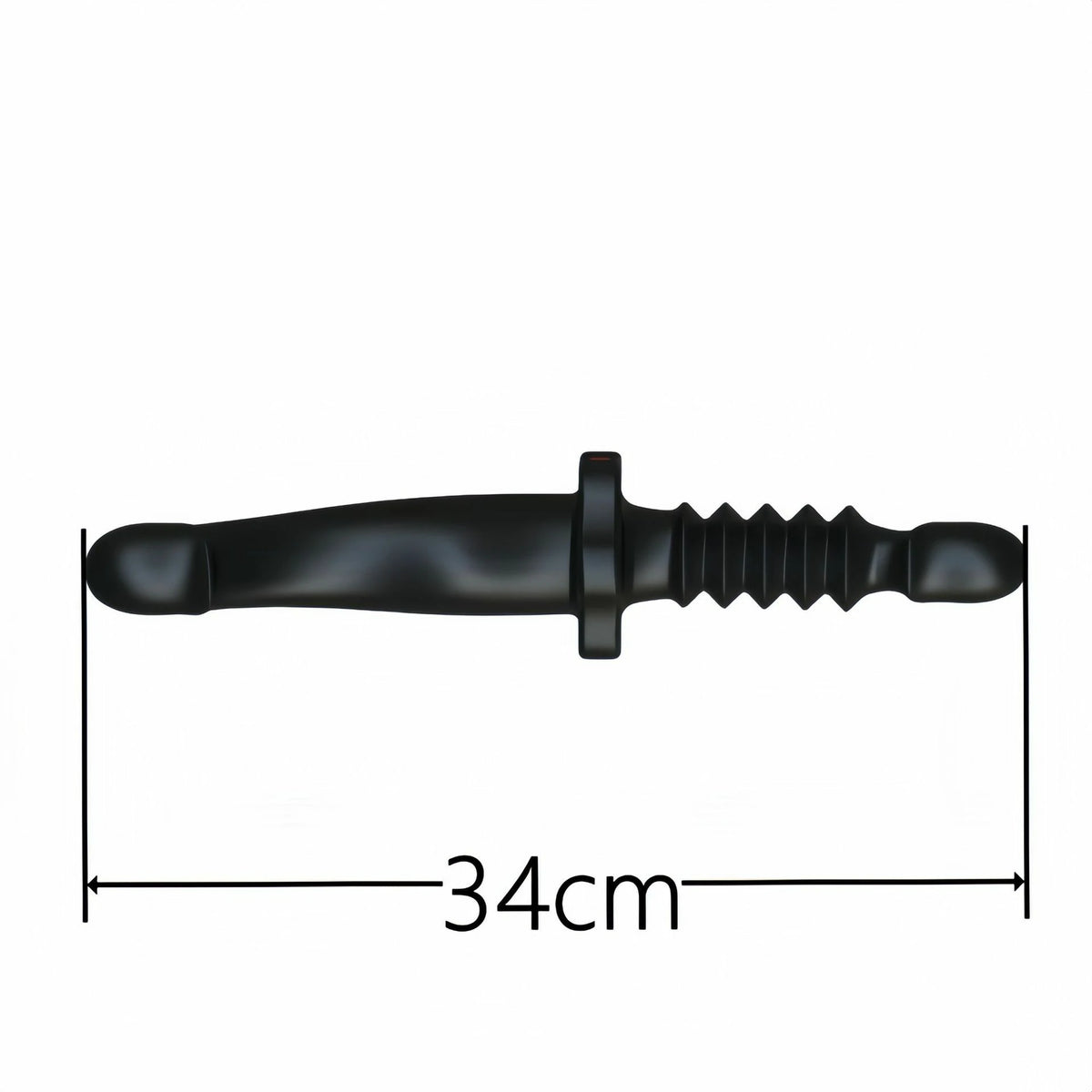 Dual-Ended Inflatable Dildo with Air Pump