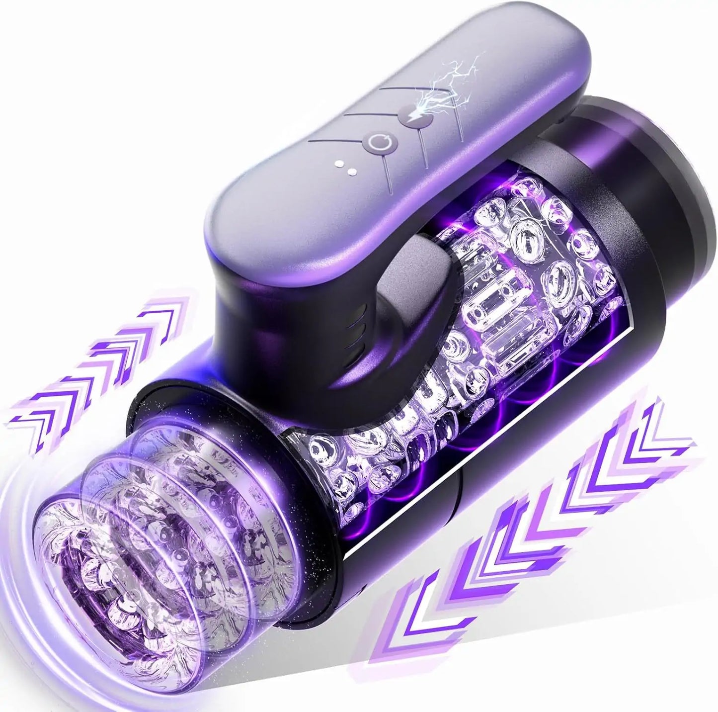 Dual-Head Automatic Handheld Masturbator