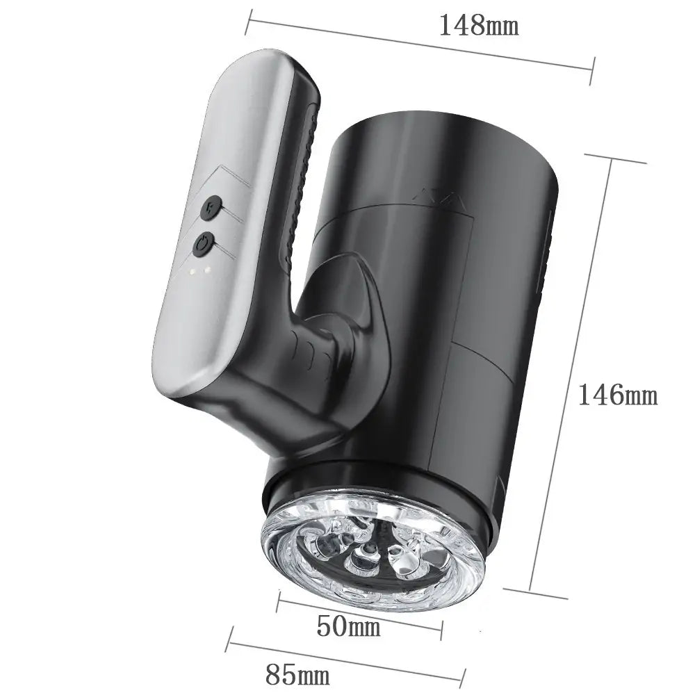 Dual-Head Automatic Handheld Masturbator