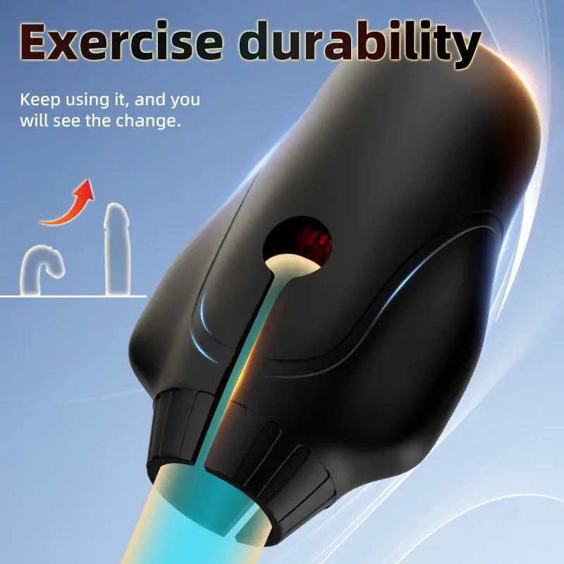 Dual-vibration Licking Glans Trainer