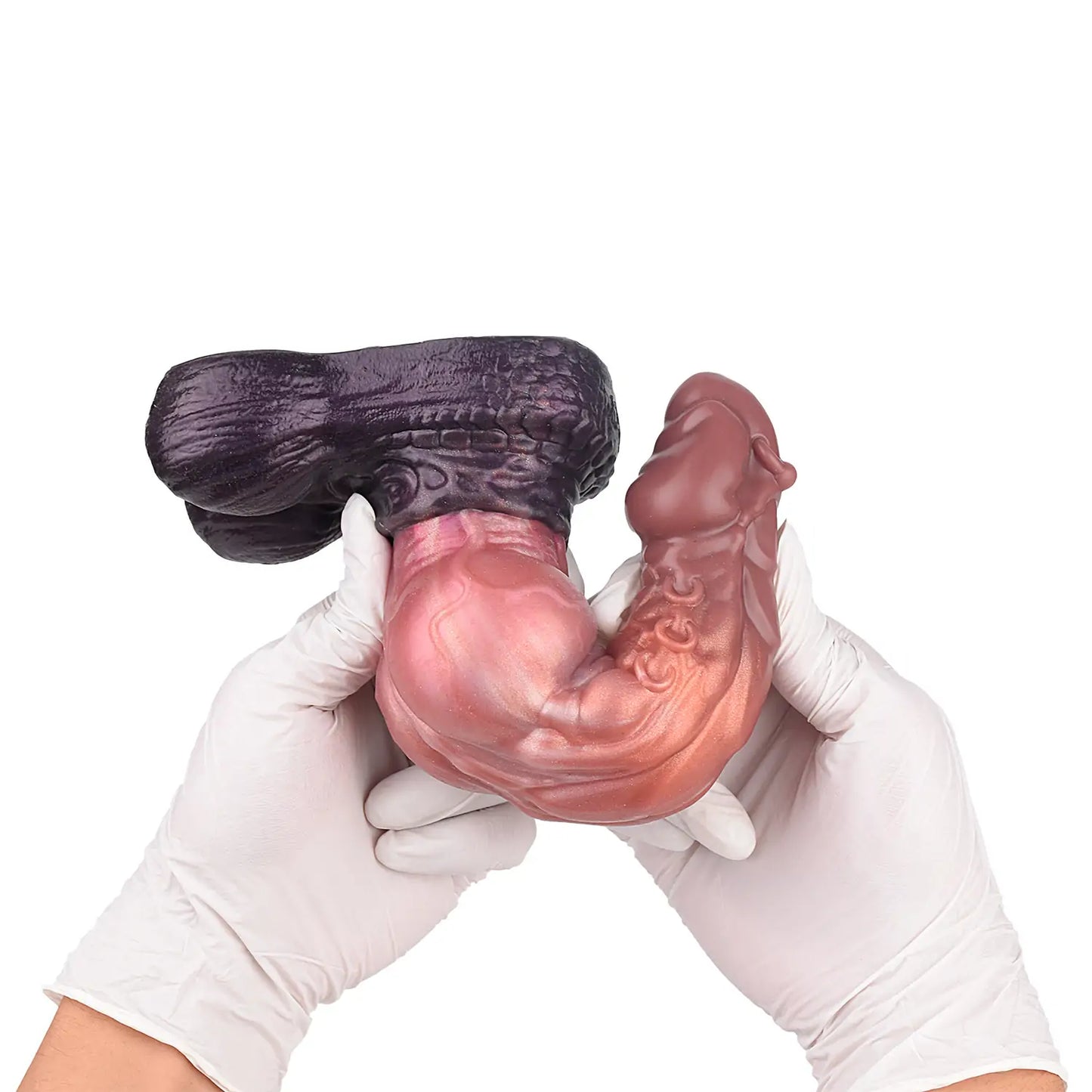 Dual Density Huge Dragon Dildo 13.9 Inches