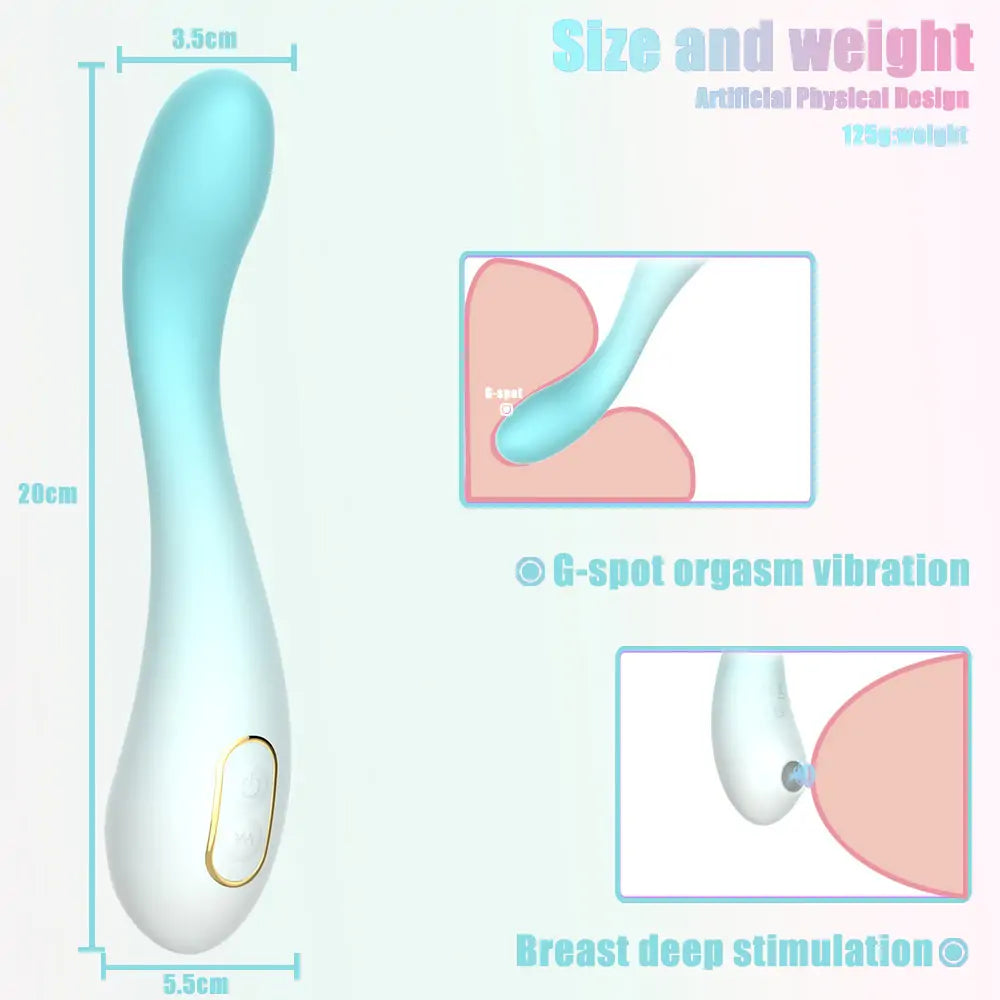 Dual Head G-Spot Suction Vibrator