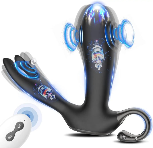 Dual Prostate & Ball Massager