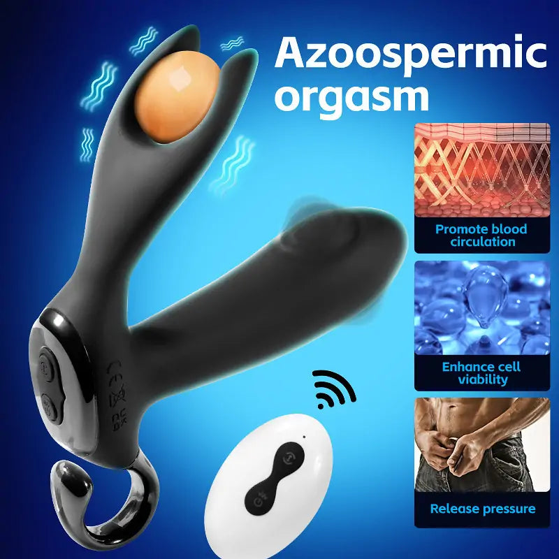 Dual Prostate & Ball Massager