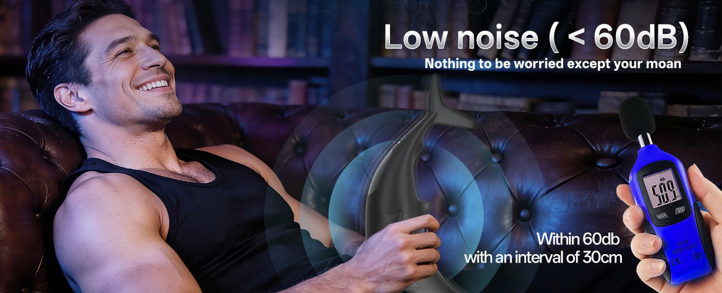 Electric Shark Stroker - Penis Vibrating Trainer